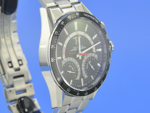 TAG Heuer Carrera Calibre S Laptimer Steel 43MM