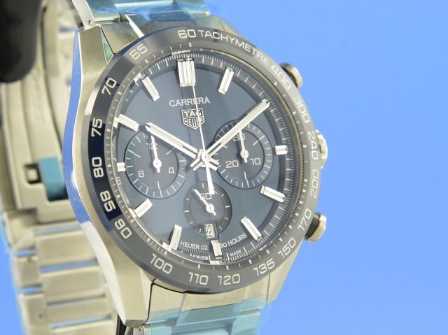 TAG Heuer Carrera Calibro Heuer 02 44mm Chrono Blue