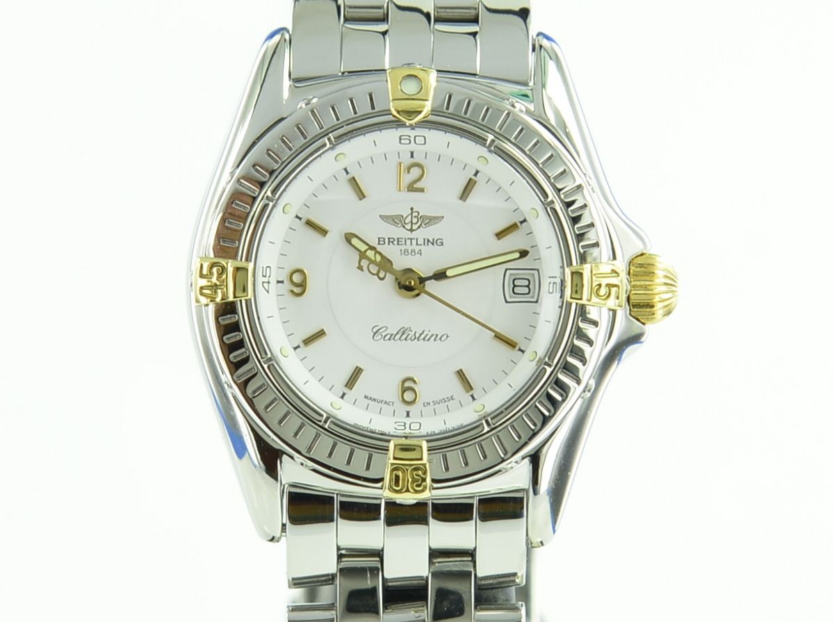 Breitling Callestino Lady Stahl/Gold