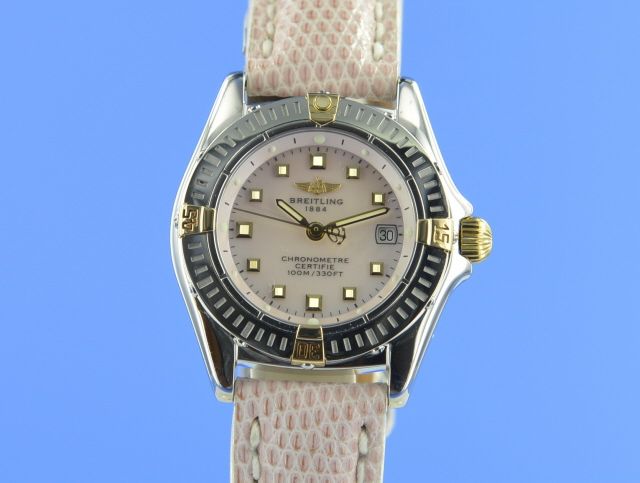 Breitling Callistino Stahl/Gold Lady