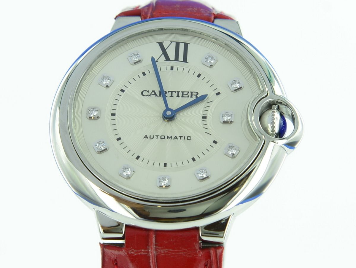 Cartier Ballon Bleu 36mm Diamanten