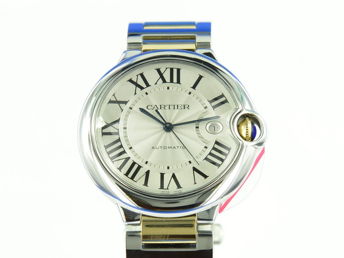 Cartier Ballon Bleu de Cartier 42 mm Gelbgold-Stahl 3001
