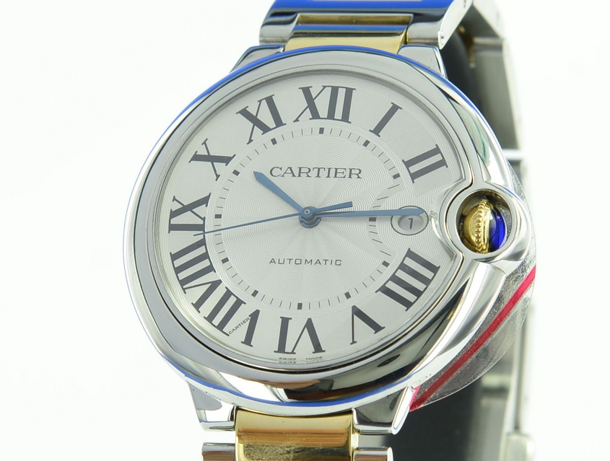 Cartier Ballon Bleu de Cartier 42 mm Gelbgold-Stahl 3001