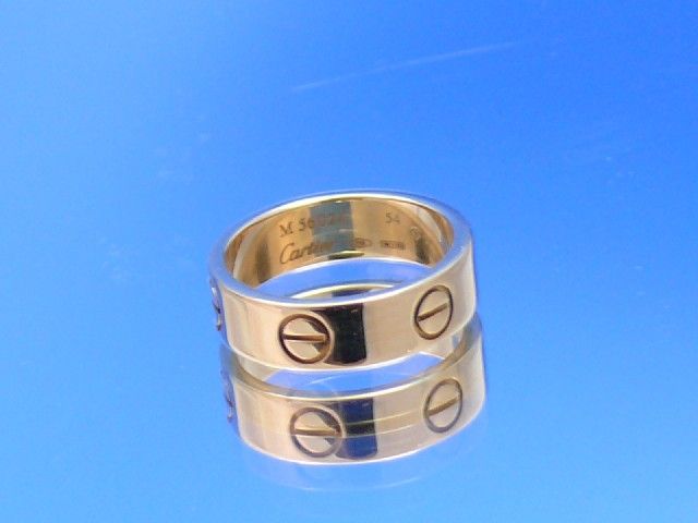 Cartier Love Ring 750 K Gold gr.54
