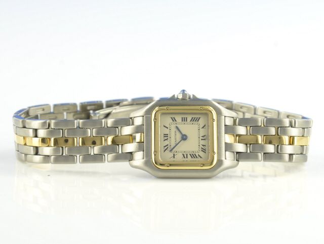 Cartier Panthere Damen Stahl/Gold