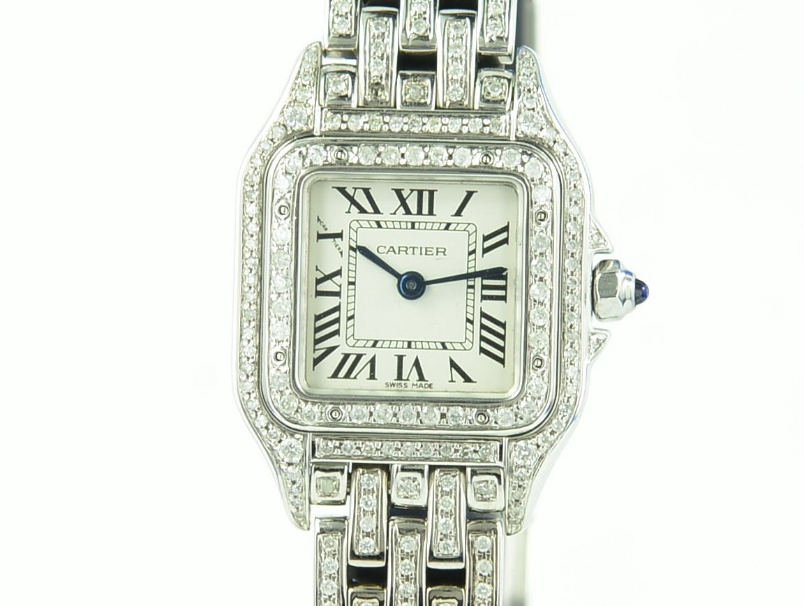 Cartier Panthere Lady sekund�rer Diamantbesatz