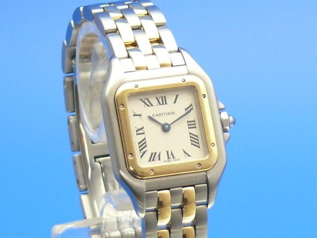 Cartier Panthere Stahl/Gold Damen