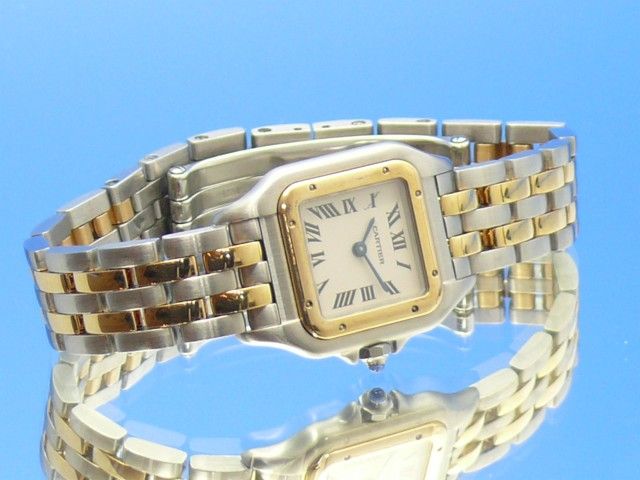 Cartier Panthere Stahl/Gold Damen