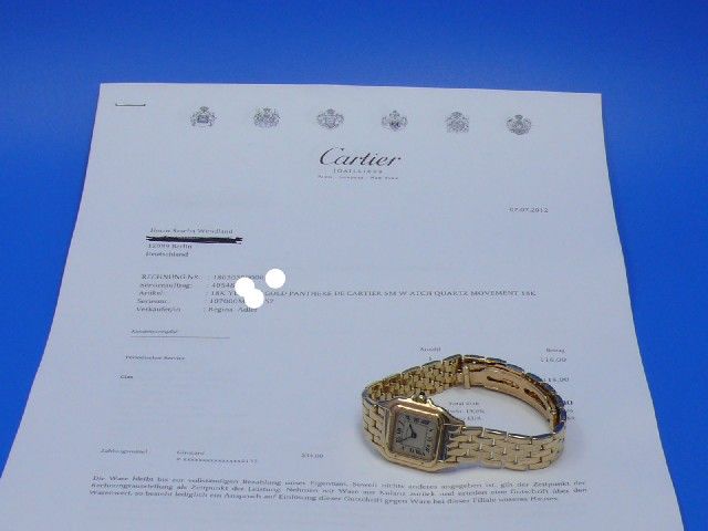 Cartier Panthere in 18K Gelbgold