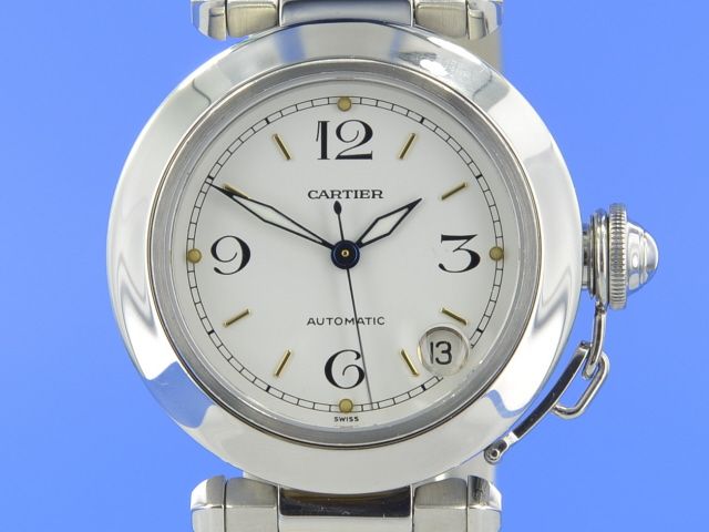 Cartier Pasha 35 mm Automatik - 1031 - Uhrencenter Berlin - Gebrauchte  Luxusuhren