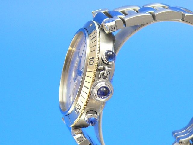 Cartier Pasha Chronograph Stahl/Gold