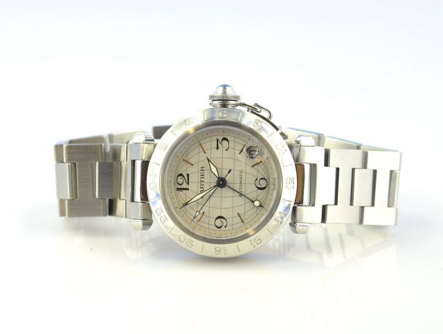 Cartier Pasha GMT 35 mm Automatik