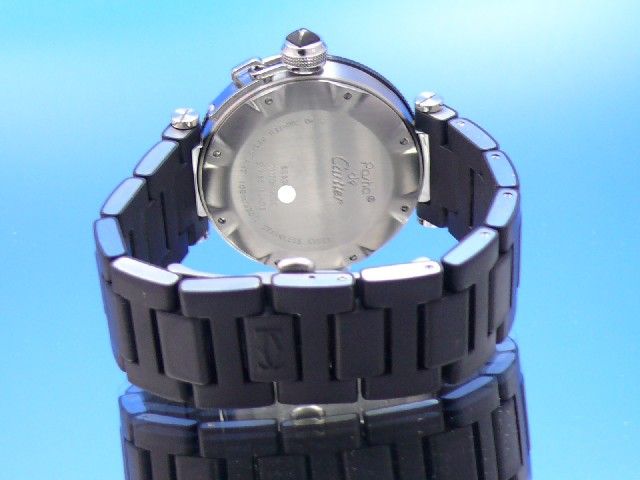 Cartier Pasha Seatimer Automatic Stahl/Kautschuk 40mm