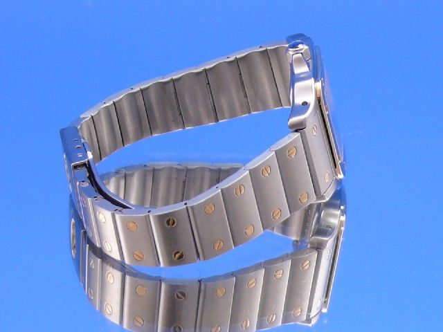 Cartier Santos Damen Stahl/Gold