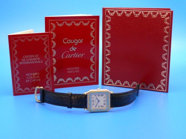 Cartier Santos Dumont 18K Gold