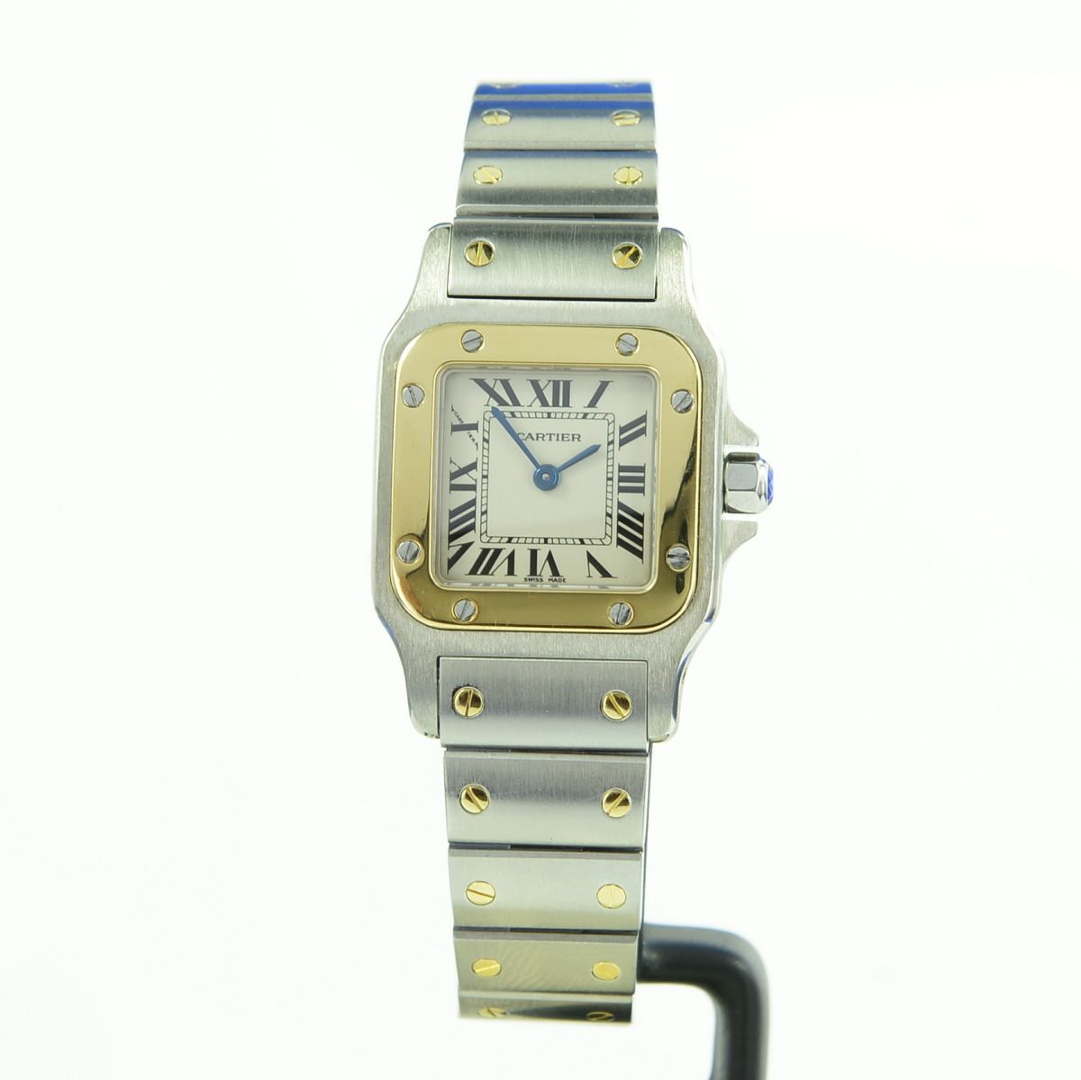 Cartier Santos Galbee Lady Stahl/Gold