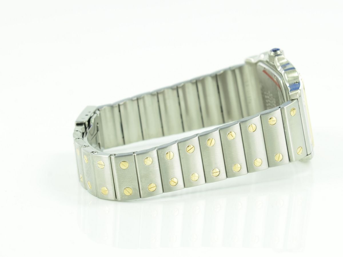 Cartier Santos Galbe Herren Stahl/Gold