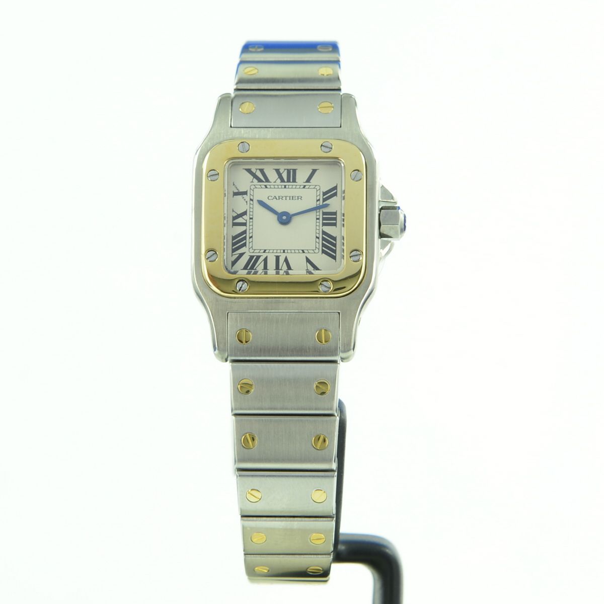 Cartier Santos Galbee Lady Stahl/Gold