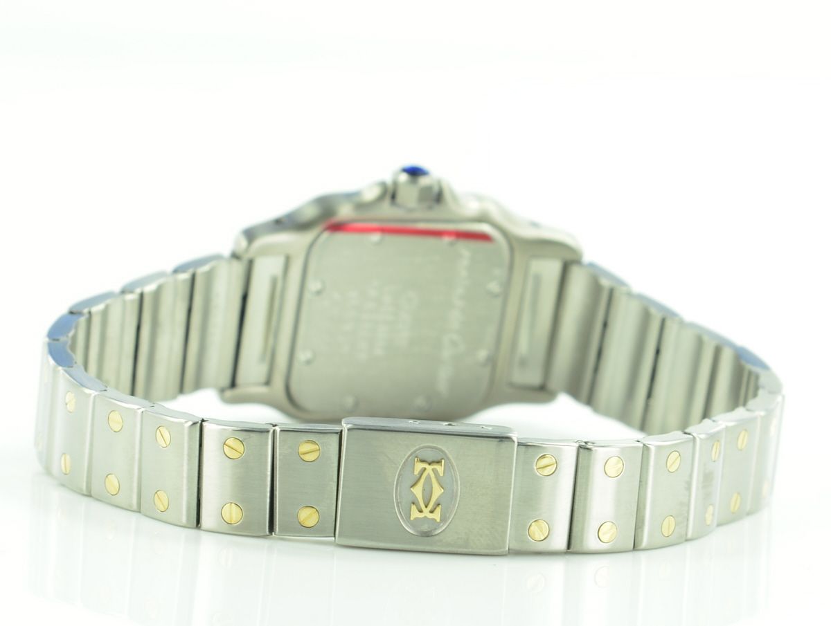 Cartier Santos Galbee Lady Stahl/Gold