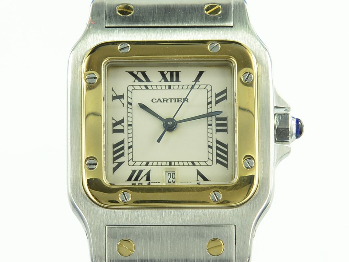 Cartier Santos Galb�e Medium 1566