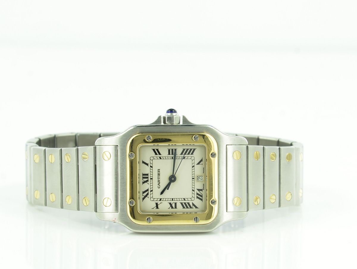 Cartier Santos Galb�e Medium 1566