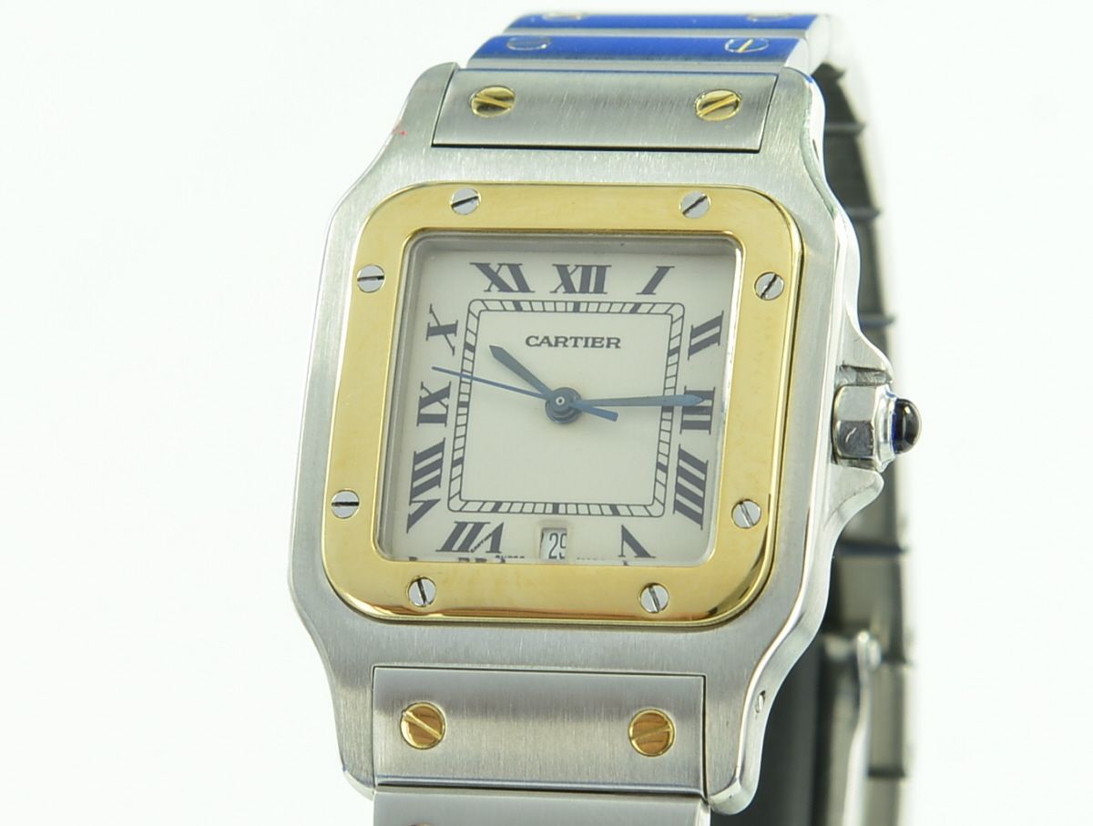 Cartier Santos Galb�e Medium 1566