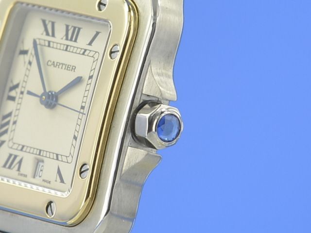 Cartier Santos Medium Stahl/Gold