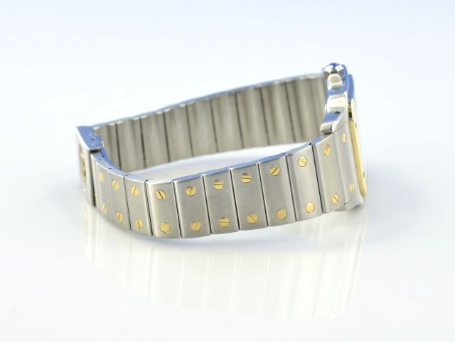 Cartier Santos Medium Stahl/Gold