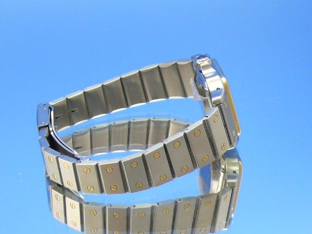 Cartier Santos Stahl/Gold Automatik Damen