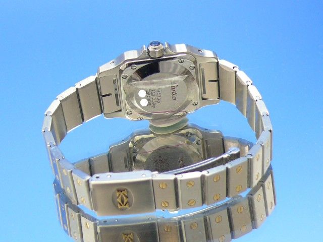 Cartier Santos Stahl/Gold Automatik Damen