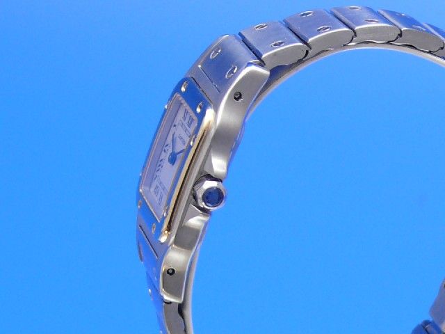 Cartier Santos Stahl/Gold Damen