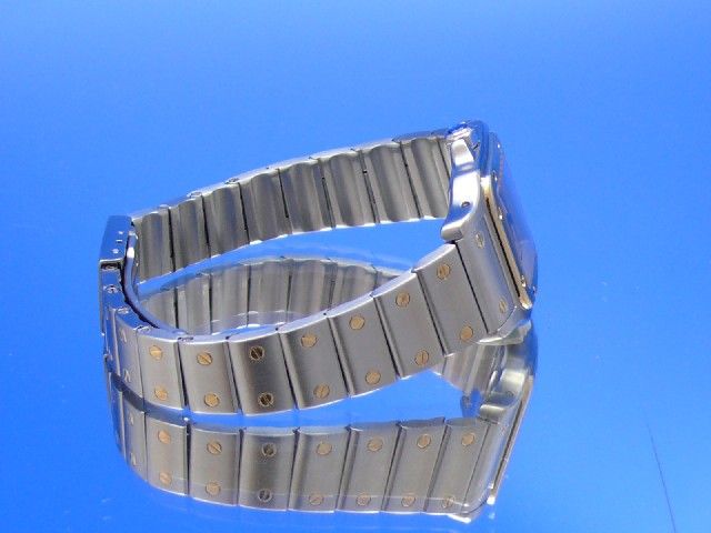 Cartier Santos Stahl/Gold Damen