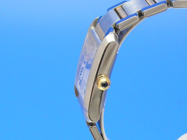 Cartier Tank Francaise Automatik Stahl/Gold