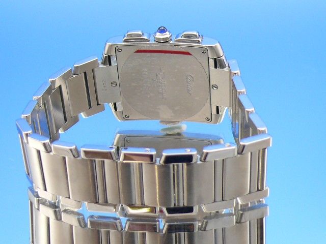 Cartier Tank Francaise Chronoflex Chronograph