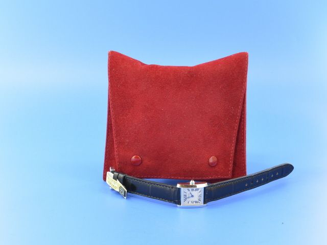 Cartier Tank Franaise Lady 18K White Gold