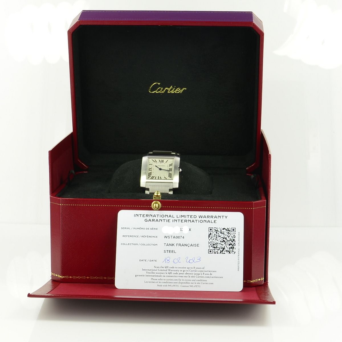 Cartier Tank Francaise Medium 4476 LP.5000�