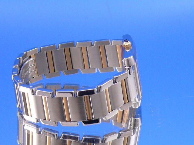 Cartier Tank Francaise Medium Stahl/Gold Automatik