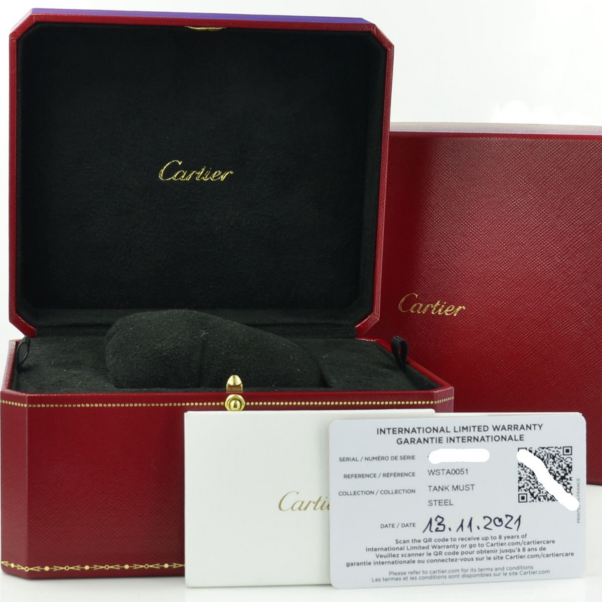 Cartier Tank Must Damen