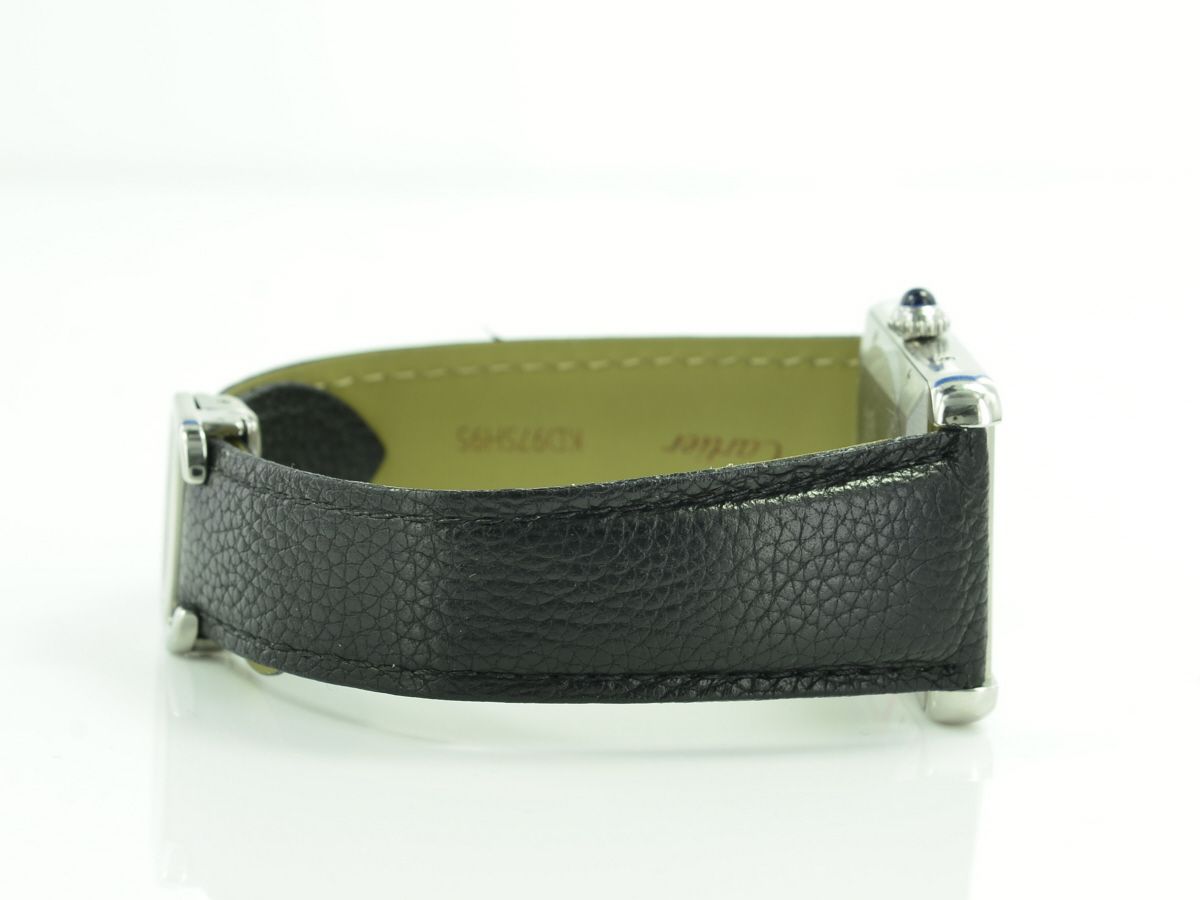 Cartier Tank Solo XL -sekundrer Diamantbesatz