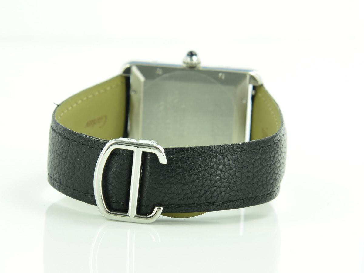 Cartier Tank Solo XL -sekundrer Diamantbesatz