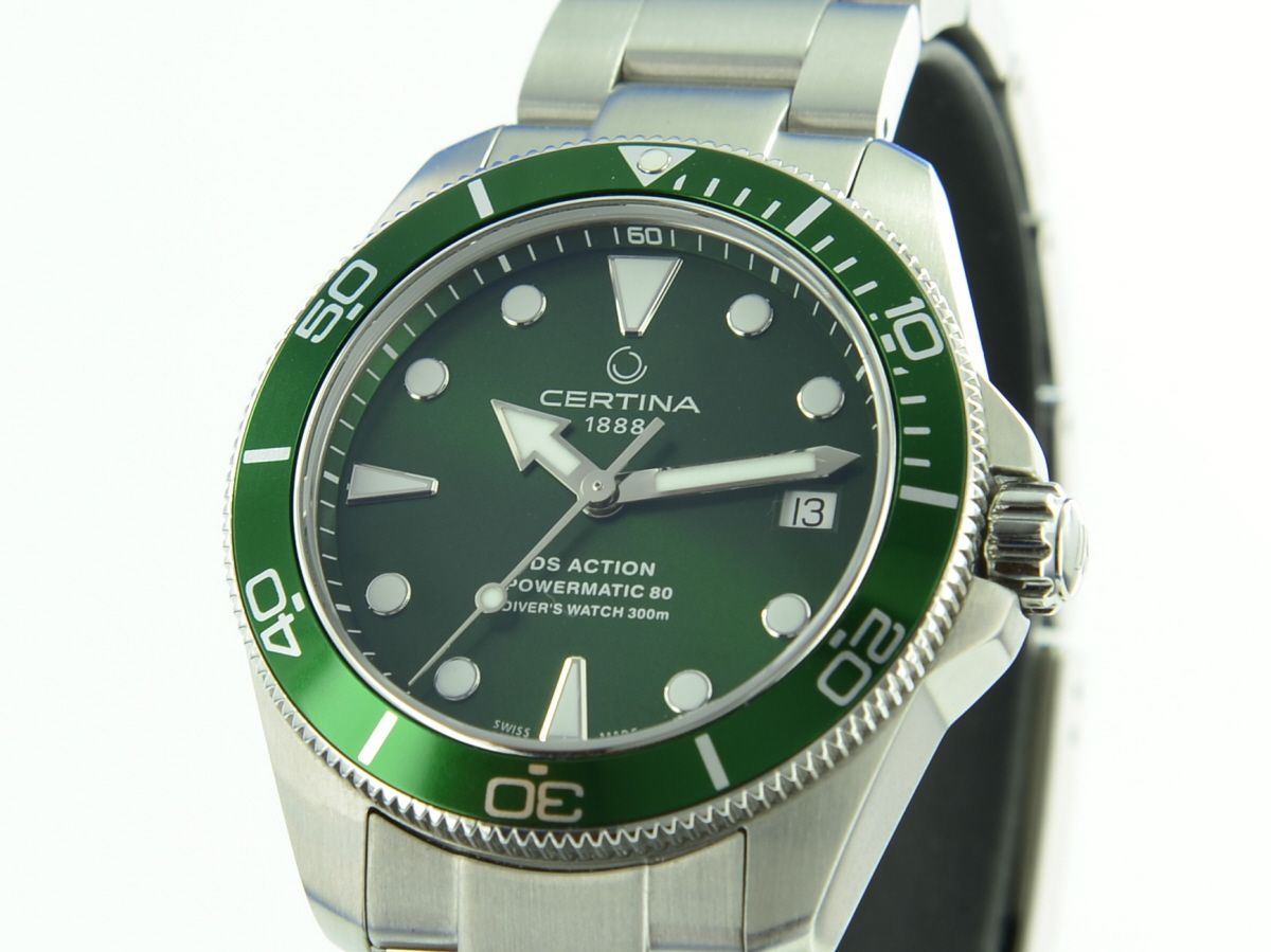 Certina Ds Action Diver Powermatic 80 Vs Longines Hydroconquest Certina DS Action Diver Powermatic 80 C0328071109100 - C0328071109100