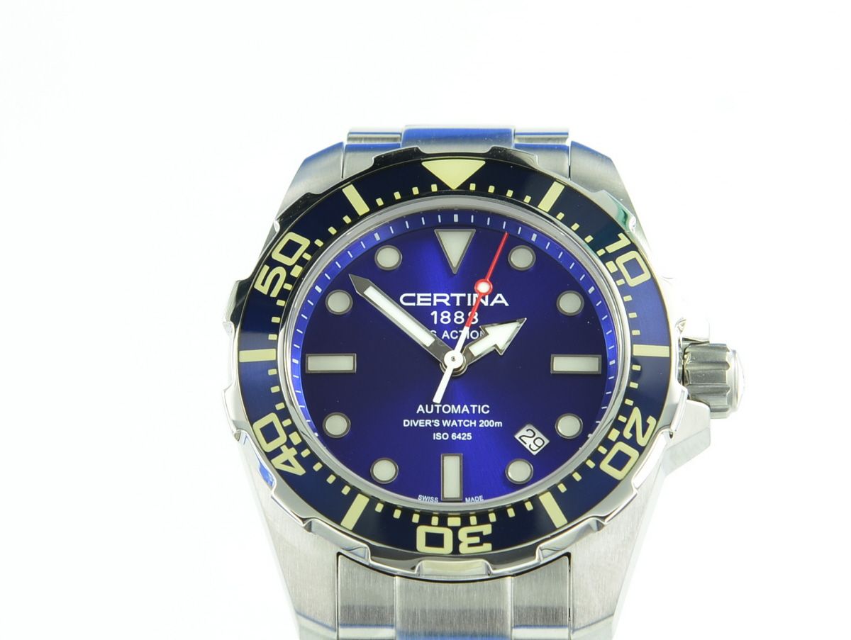 Certina DS Action Diver SEA TURTLE Special Edition Blau C032.407.11.051