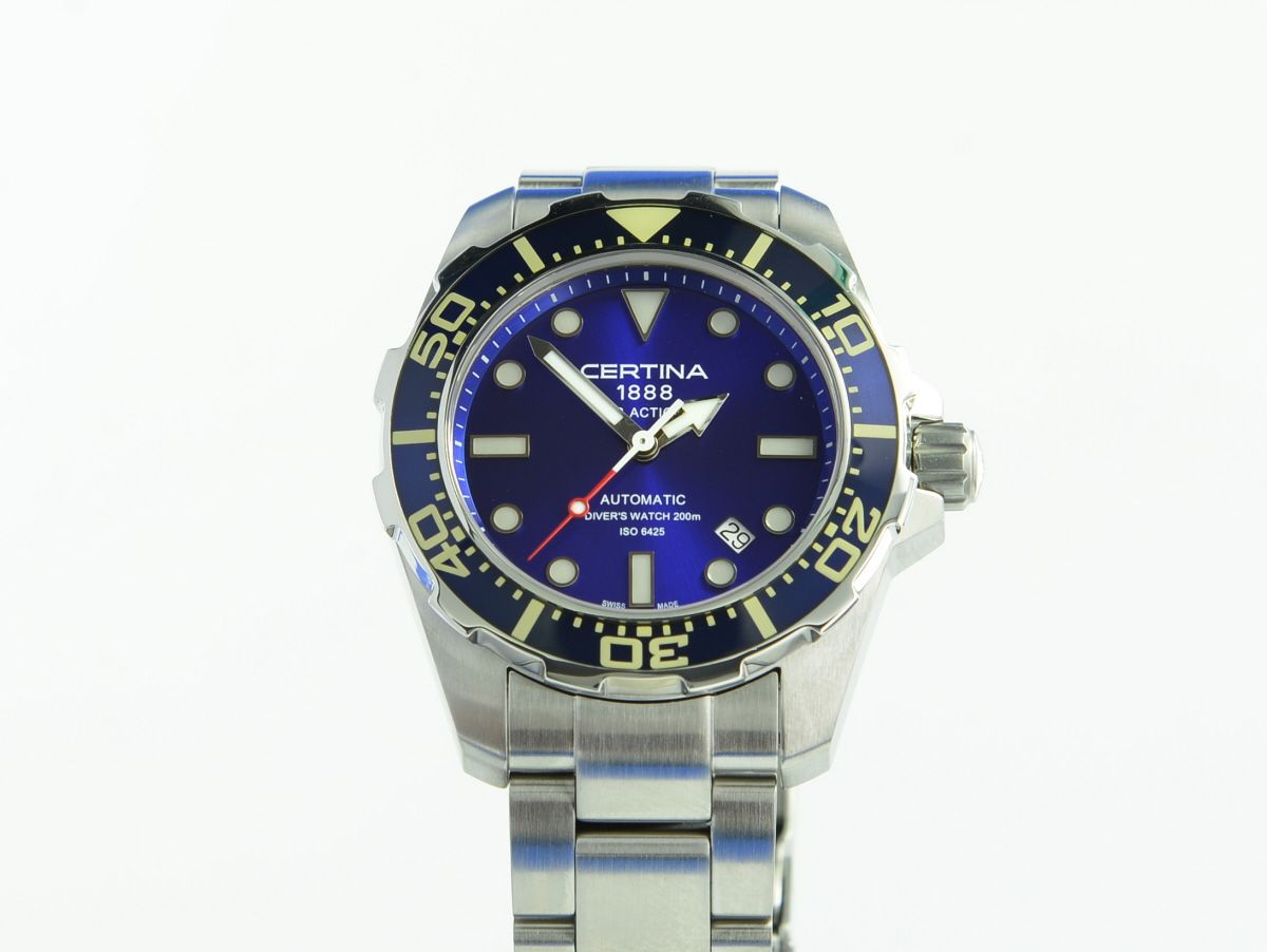 Certina DS Action Diver SEA TURTLE Special Edition Blau C032.407.11.051