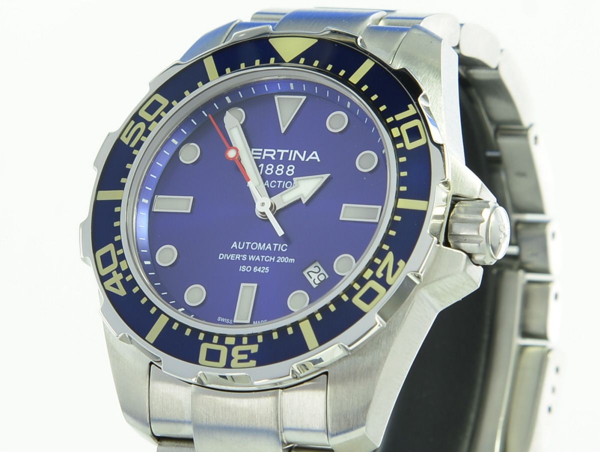 Certina DS Action Diver SEA TURTLE Special Edition Blau C032.407.11.051