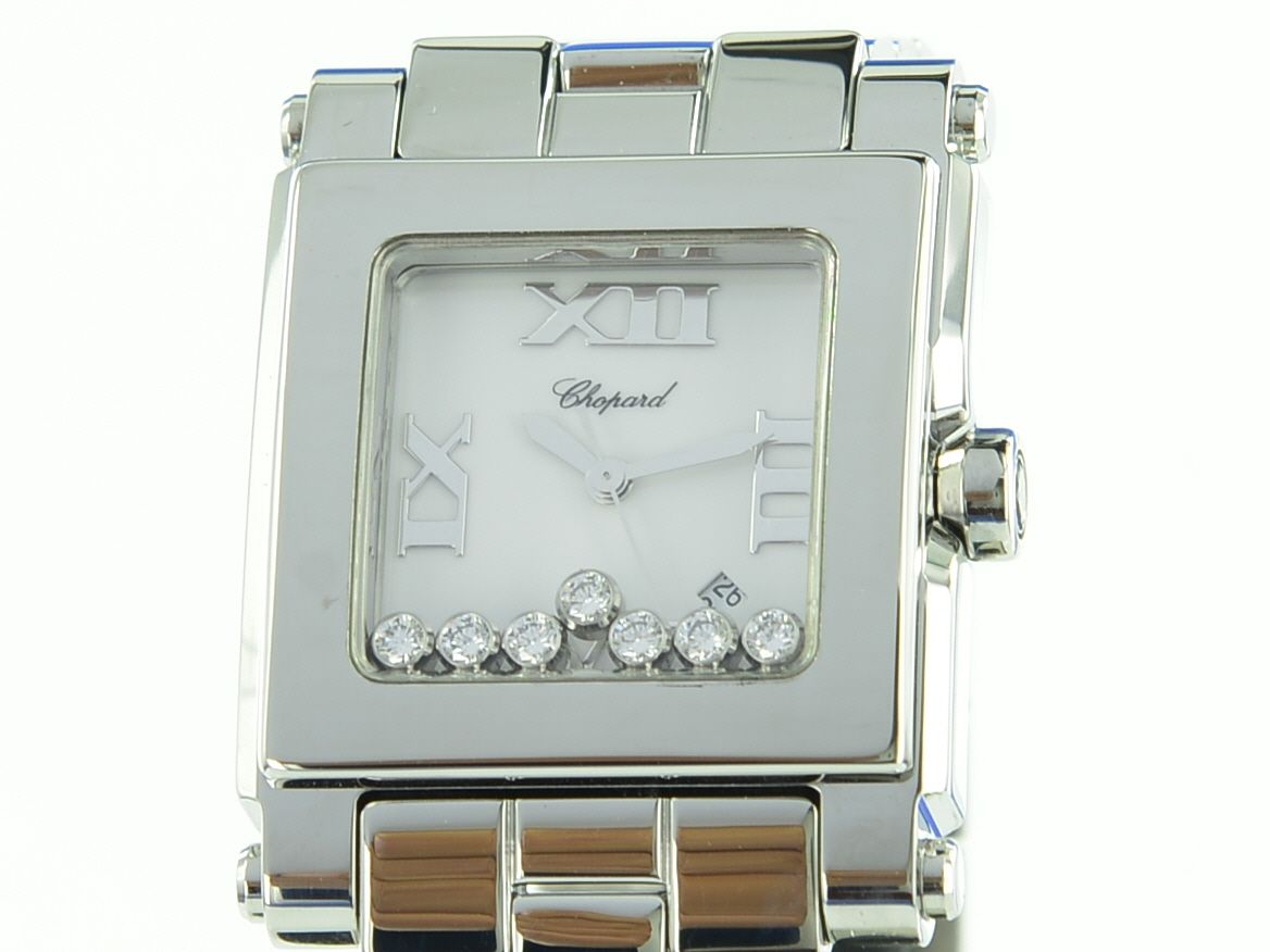 Chopard Happy Sport Square 7 Floating Diamonds 8495