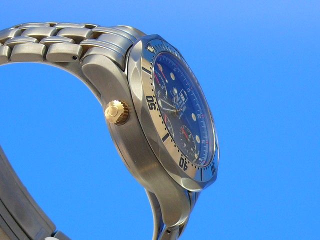 Omega Seamaster Diver 300 Chrono Titan/Rosgold