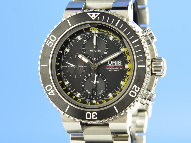 Oris Aquis Date Depth Gauge Chronograph