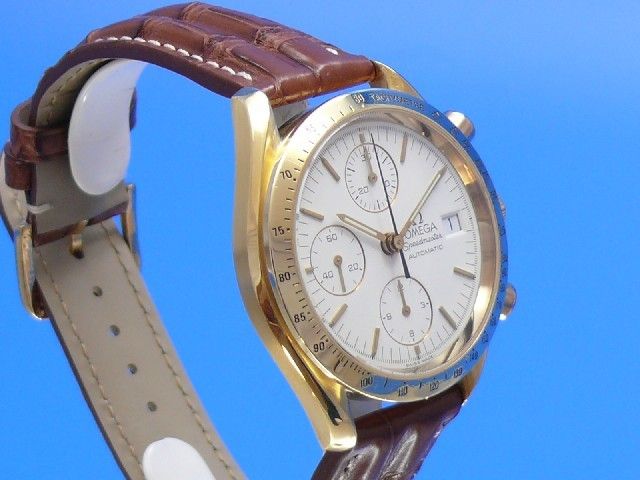 Omega Speedmaster Date Chronograph 18K/750 Gold