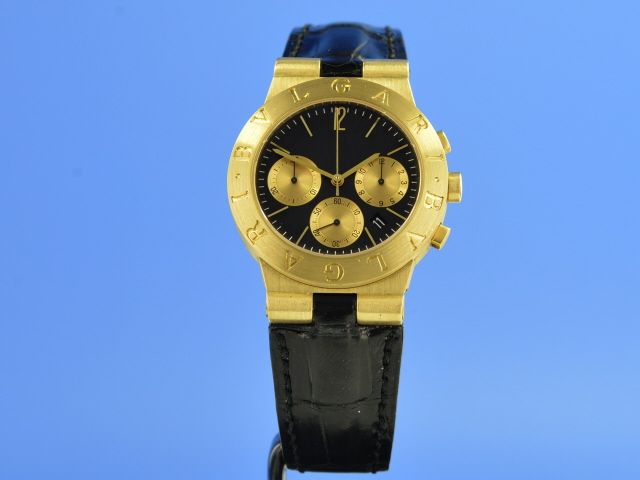 Bulgari Diagono Chronograph 18K Gold