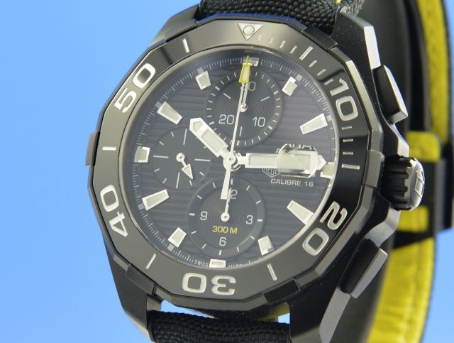 TAG Heuer Aquaracer Calibre 16 Chronograph 43 mm Keramik